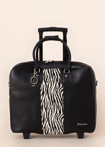 Дорожная сумка-чемодан Zebra от Olivia Lauren