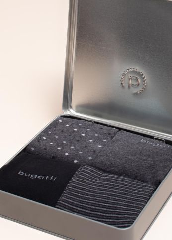 Носки в подарочной упаковке 4 пары Bugatti