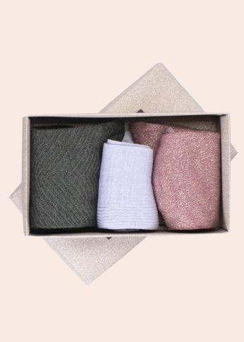 Носки Only 3 пары в подарочной коробке