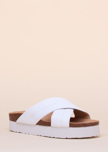Кожаные сандалии Biafelicity Bianco