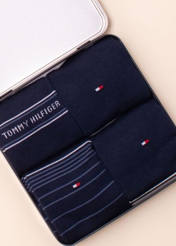 Носки в подарочной упаковке 4 пары Tommy Hilfiger
