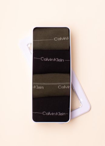 Носки в подарочной упаковке 4 пары Calvin Klein