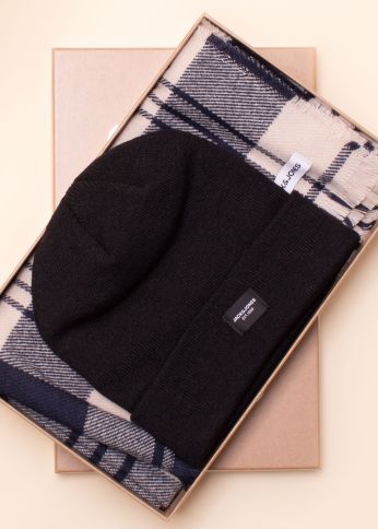 Комплект зимней шапки и шарфа Jack & Jones