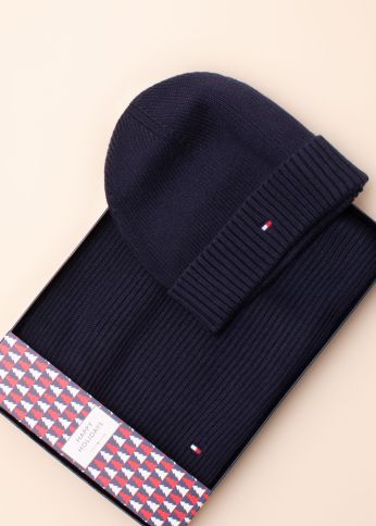Комплект зимней шапки и шарфа kinkekarbis Essential Tommy Hilfiger
